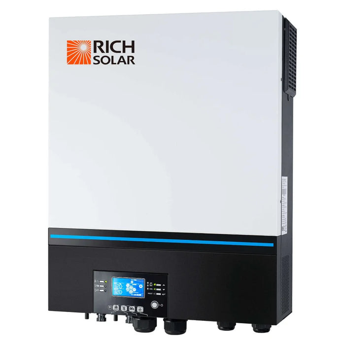 Rich Solar NOVA 6548 | 6500 Watt (6.5kW) 48 Volt Off-Grid Hybrid Solar Inverter | Premium 6500W 48V Hybrid Inverter for Campers, Cabins, Tiny Homes, ADUs, RVs, Off-Grid | UL Certified