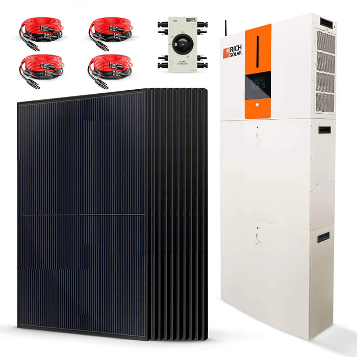 Rich Solar 4000 Watt Solar | 48V 6500W/120V | All-in-One Kit