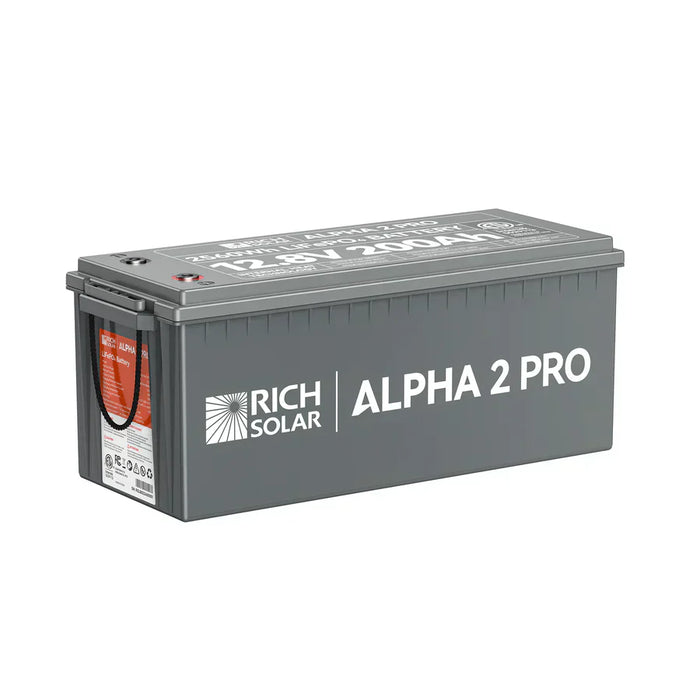 Rich Solar ALPHA 2 PRO 200Ah LiFePO4 Battery: The Last 12V Battery Factories, Cold Rooms & Big Shops Will Ever Buy