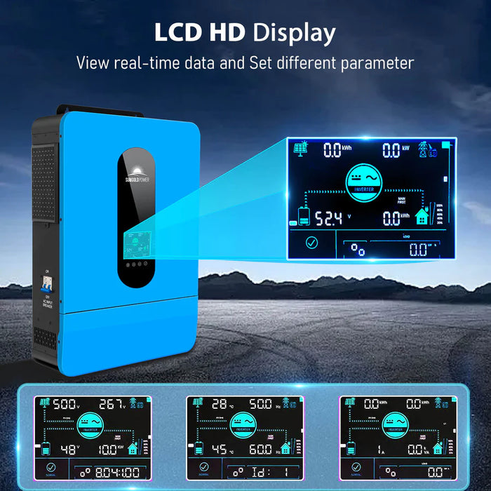 Sungold 6.5KW 48V Split Phase Solar Inverter SPH6548P