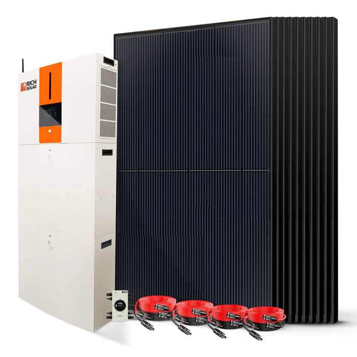 Rich Solar 4000 Watt Solar | 48V 6500W/120V | All-in-One Kit