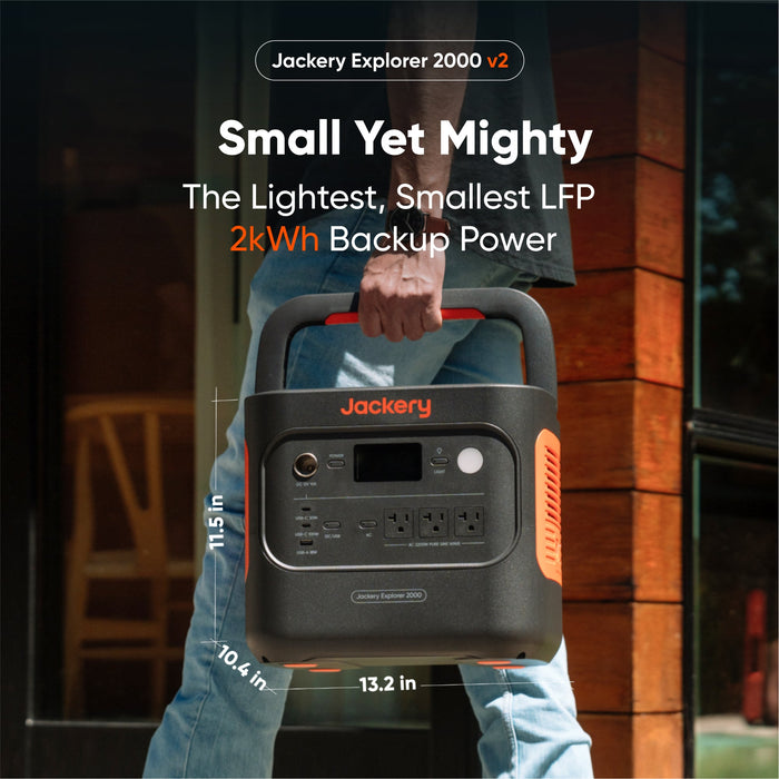 Jackery Explorer 2000 v2 US Solar Shop