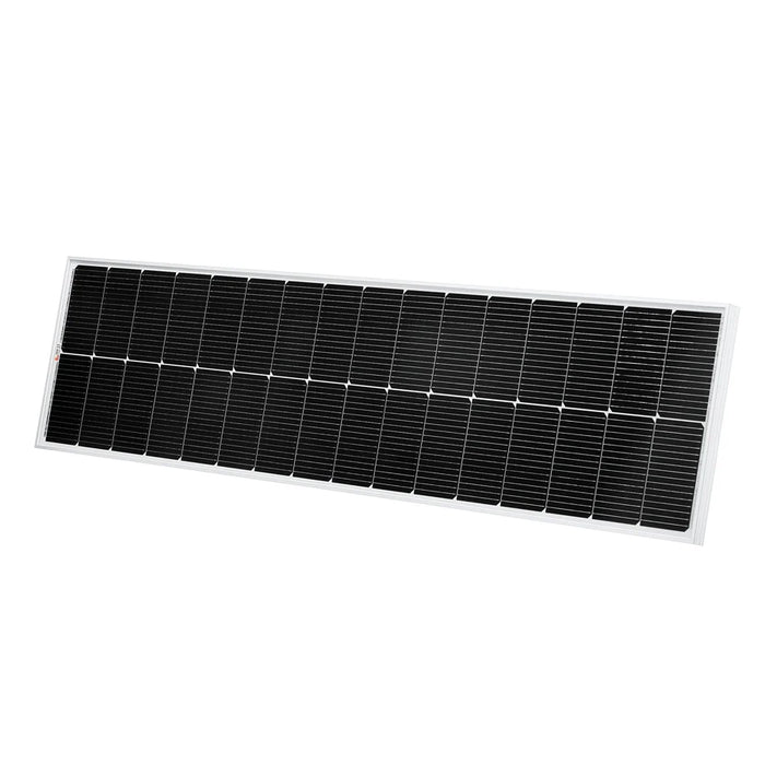 Rich Solar MEGA 130 SLIM | 130 Watt Slim Solar Panel | Compact 12V Narrow Panel for Vans, Campers, Boats | UL Certified BACKORDER