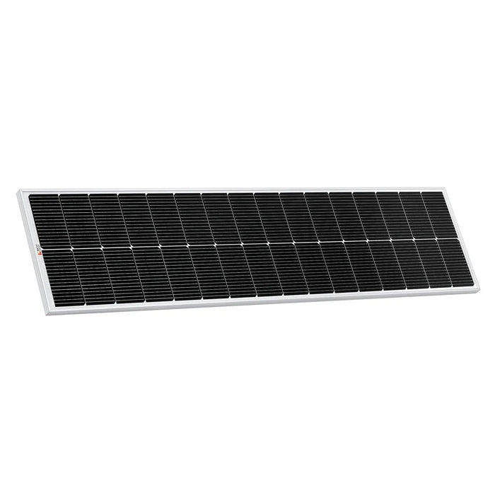 Rich Solar MEGA 130 SLIM | 130 Watt Slim Solar Panel | Compact 12V Narrow Panel for Vans, Campers, Boats | UL Certified BACKORDER