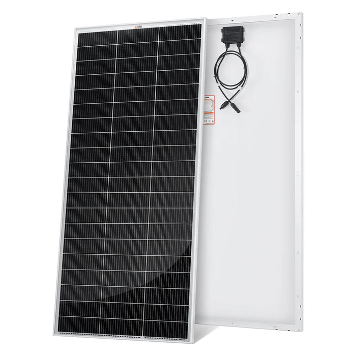 Rich Solar MEGA 200 PRO | 200 Watt 24 Volt Solar Panel | Premium 24V Off-Grid Solar Panel for RVs, Trailers, Cabins | 25-Year Output Warranty | UL Certified