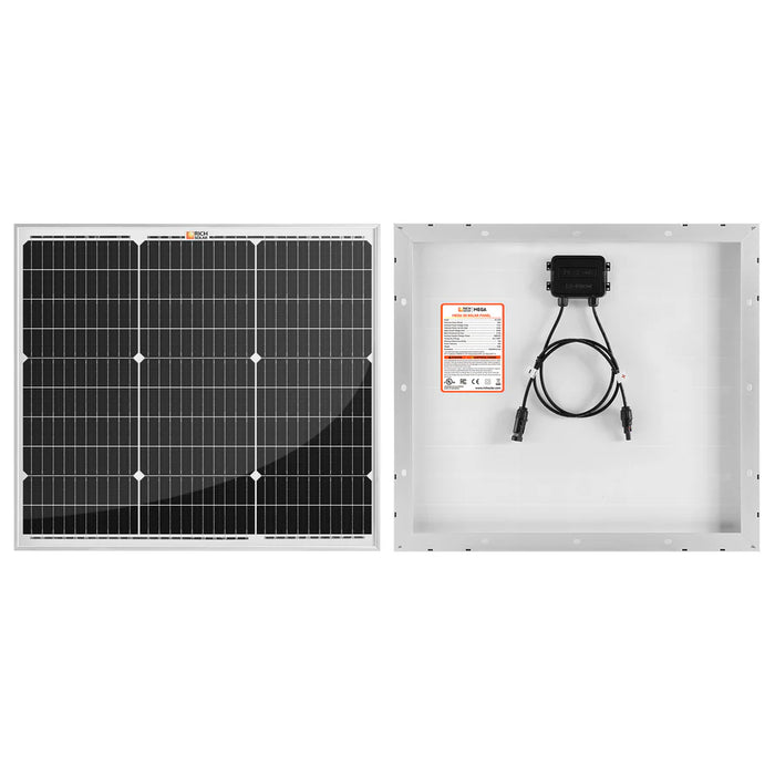 Rich SolarMEGA 50 | 50 Watt Solar Panel | Compact 12V Off-Grid Solar Panel for Boats, Vans, Trailers | 25-Year Output Warranty | UL Certified