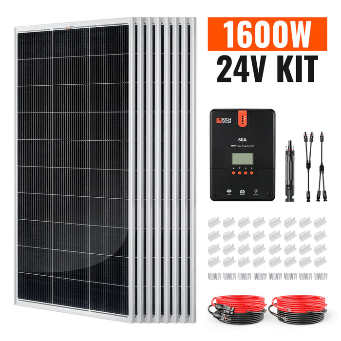 Rich Solar 1600 Watt Solar Kit