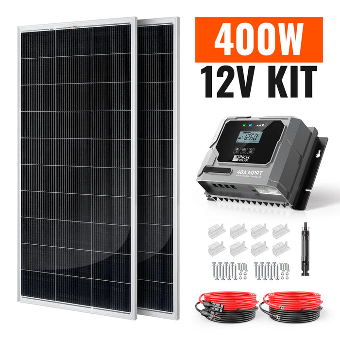 Rich Solar 400 Watt Solar Kit
