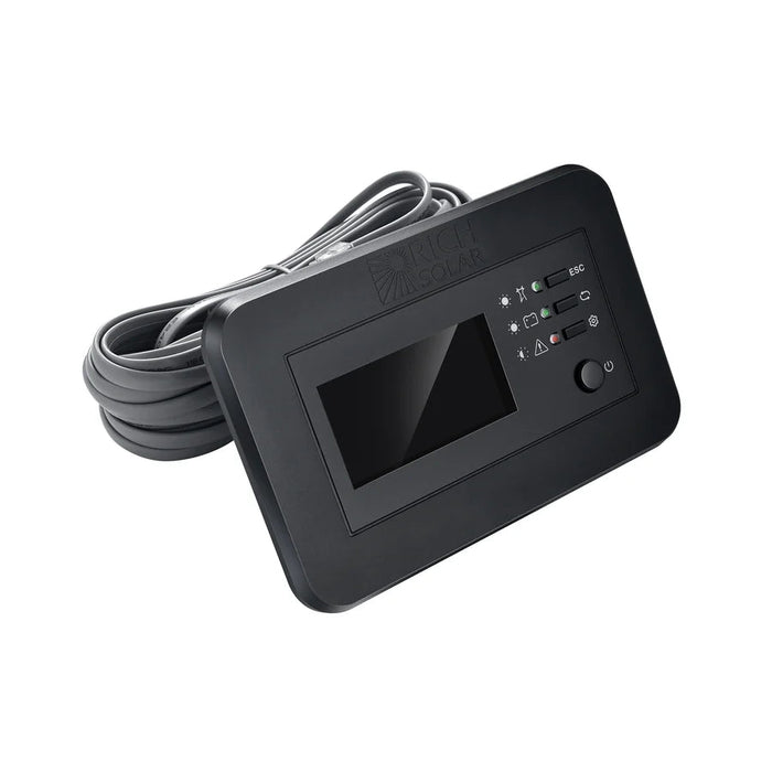Rich Solar Inverter Remote Controller with LCD | Wall-Mount Meter for NOVA SWITCH & SUPERCHARGER Rich Solar