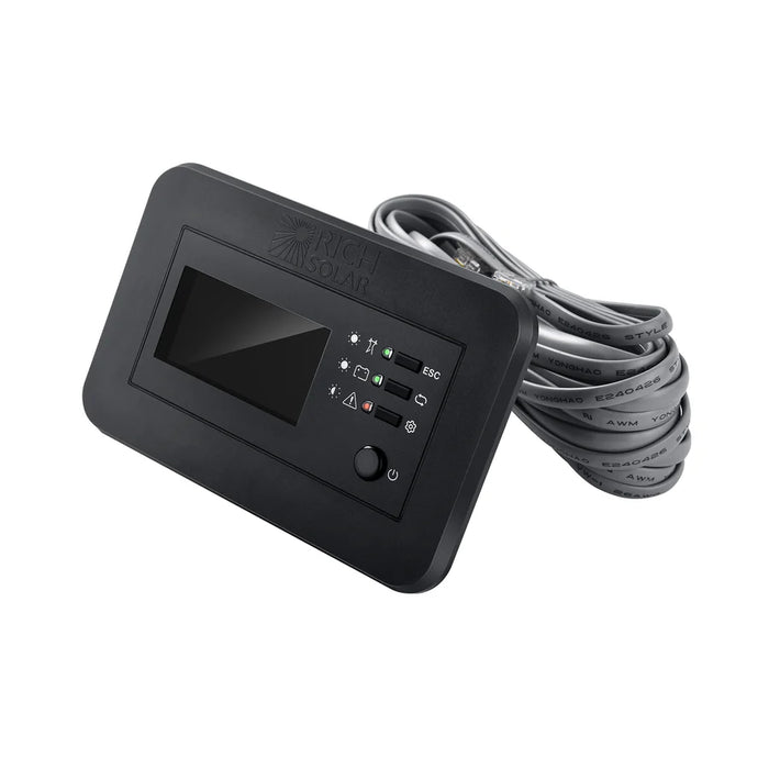 Rich Solar Inverter Remote Controller with LCD | Wall-Mount Meter for NOVA SWITCH & SUPERCHARGER