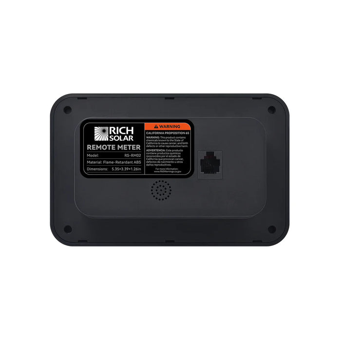 Rich Solar Inverter Remote Controller with LCD | Wall-Mount Meter for NOVA SWITCH & SUPERCHARGER