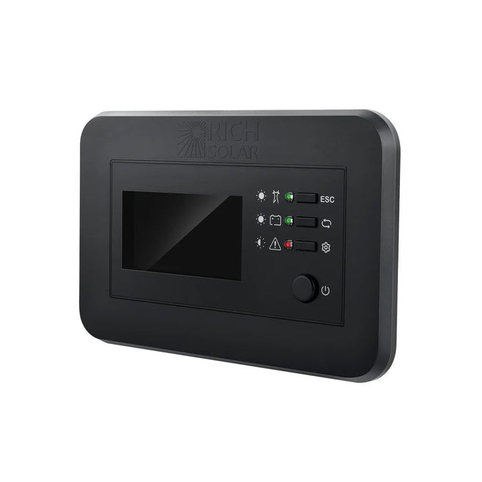 Rich Solar Inverter Remote Controller with LCD | Wall-Mount Meter for NOVA SWITCH & SUPERCHARGER Rich Solar