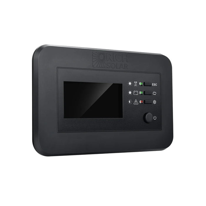 Rich Solar Inverter Remote Controller with LCD | Wall-Mount Meter for NOVA SWITCH & SUPERCHARGER Rich Solar